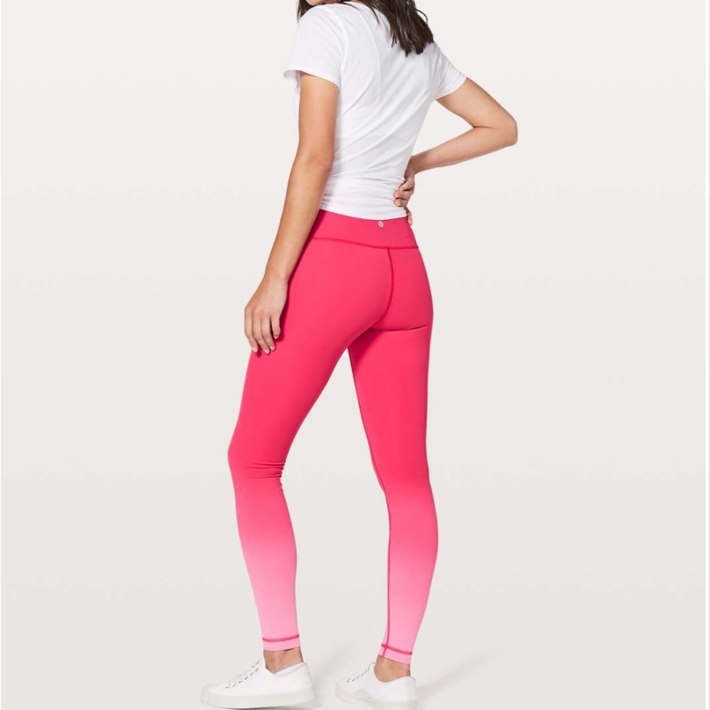 Lululemon Wunder Under Hi-Rise Tight (Ombre) *28"